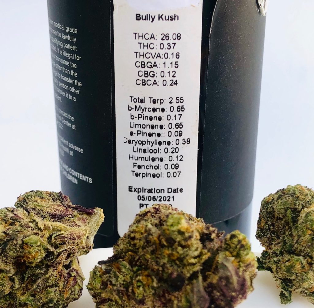 Bully Kush by HMS Health - Maryland Cannabis Reviews