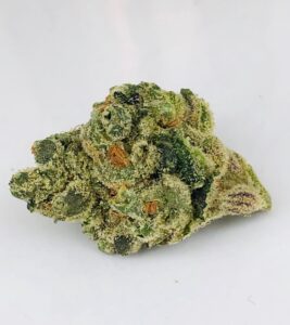 conically shaped bud of G6 Jet Fuel by Verano