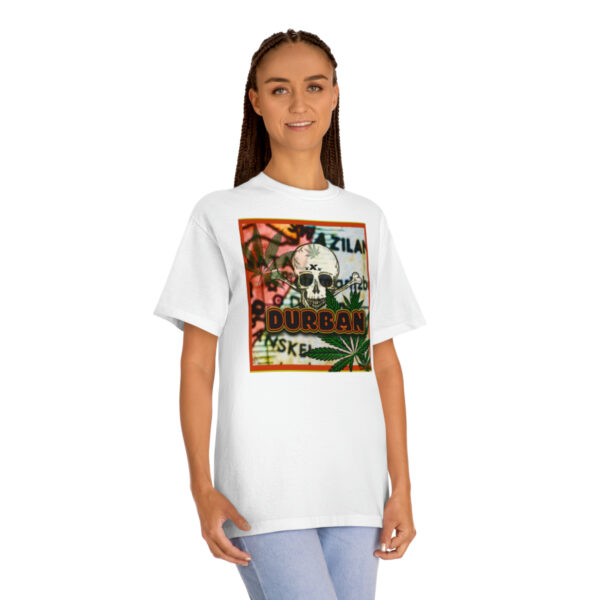 Landrace Legends Durban Poison Variant Modern Unisex Classic Tee - Image 3