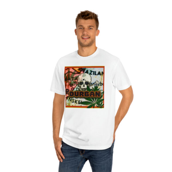 Landrace Legends Durban Poison Variant Modern Unisex Classic Tee - Image 4