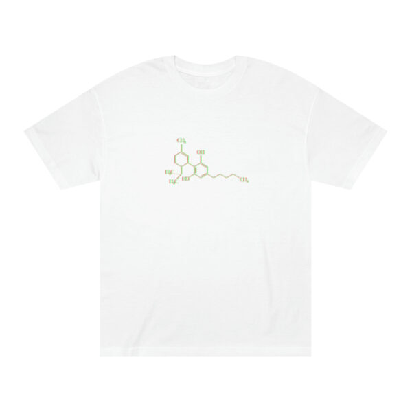 THC MOLECULE "Pure Chemistry" Graphic Only Unisex Classic Tee - Image 6