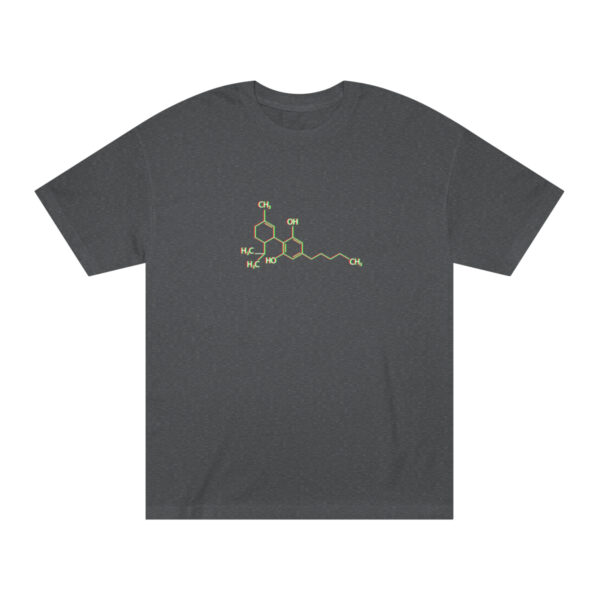 THC MOLECULE "Pure Chemistry" Graphic Only Unisex Classic Tee - Image 11